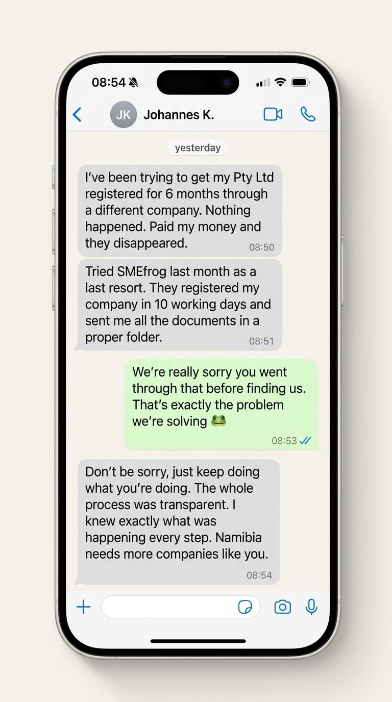 WhatsApp compliance review